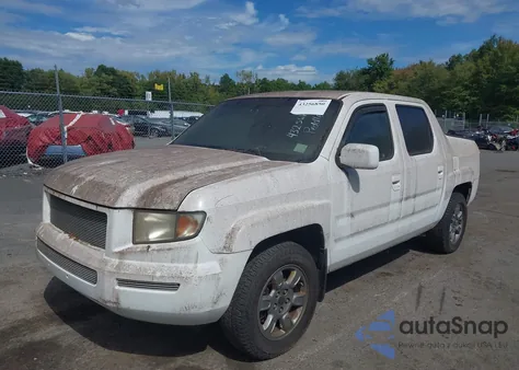 2007 Honda Ridgeline Rtx z USA, uszkodzony, nr VIN 2HJYK16347H509000